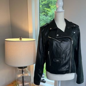 Nine West Black Moto Jacket